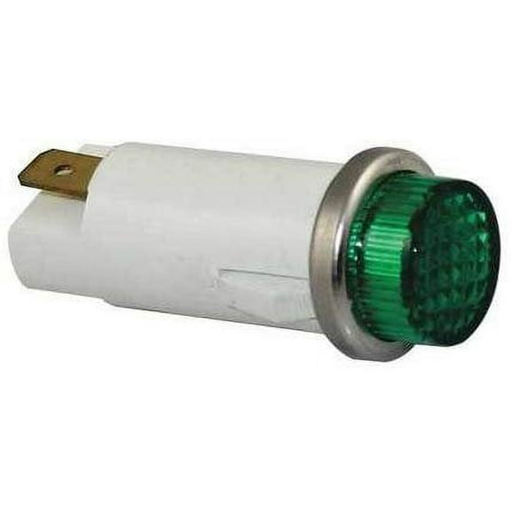 20C852 Raised Indicator Light, Green, 120V