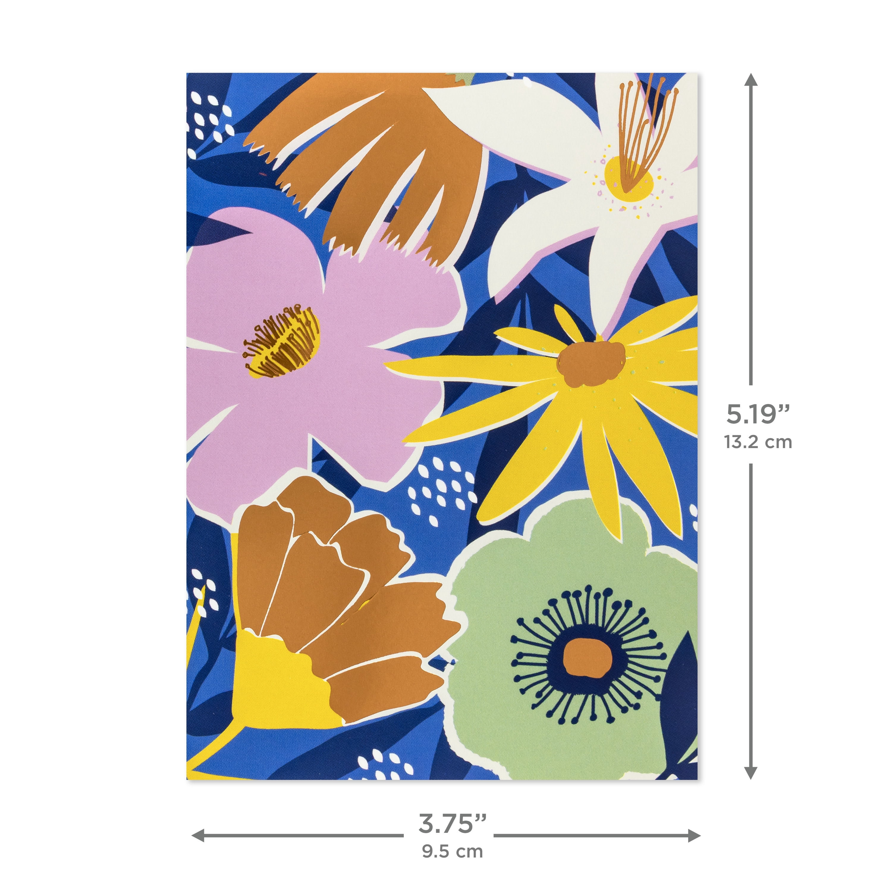 Hallmark Blank Notes (Bright Floral),10 Count