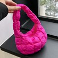 thumbnail image 1 of Bolso de compras para mujer, bolso ligero plisado para mujer, bolsos de viaje de Color sólido FLhrweasw Nuevo, 1 of 9