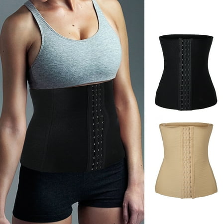 

Waist Trainer for Women Underbust Latex Sport Girdle Corsets Hourglass Body Shaper For Weddings Social