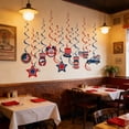 thumbnail image 4 of Patriotic Hanging Swag Decorative Ceiling Ornament For Home Party And Festival Scene Layout, 4 of 6