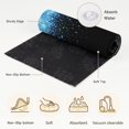 4x6 Rectangular Rug For Bedroom 4x6 Area Rugs, Blue Sparkles Non-Skid Rubber Backing Large Rectangle ...