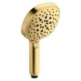 thumbnail image 1 of Kohler Magnetic Docking Prosecco Multifunction Handheld Shower Head (Gold), 1 of 5