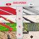thumbnail image 2 of Cancha de voleibol de playa YUXUXU, 8 x 16 m, 5 cm, color rojo, 2 of 7
