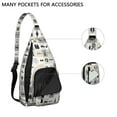thumbnail image 2 of Explore More Shoulder Bag - Waterproof Tear-resistant Sling for Vacation, Hiking & Journey Essentials (Unisex Design), 2 of 4