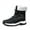 Black, variant on YOURDIARY Womens Snow Boots Winter Waterproof Warm Fur Lined Mid-Calf Boots Comfortable Outdoor Anti-Slip Walking Shoes