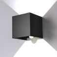 thumbnail image 1 of Luz de pared de 12 W con sensor de movimiento para interiores y exteriores, luz de pared LED de ángulo ajustable, lámpara de pared blanca fría impermeable IP67, para pasillo, jardín, dormitorio Ofspeizc YQ-2482, 1 of 6
