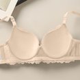 thumbnail image 6 of Women's Lace Balconette Bra, Underwire Support Soft Cup Lingerie, Deep V Comfortableale Everyday Bralette, 6 of 8