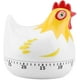 thumbnail image 1 of Lindo diseño de pollo Temporizador de cocina mecánico Ideal para cocinar Medicina Ancianos Mamá Regalo (Blanco) TUNC Sencillez, 1 of 5