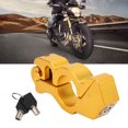 thumbnail image 1 of Other Automotive and Motorcycle Parts Motorcycle Lock Handlebar Grip Aluminum Protective Horn Lock for Braking SecurityBlack, 1 of 8
