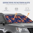 thumbnail image 4 of Kll Octopus Windshield Sun Shade 2-Piece Foldable Car Front Window Sunshade For Most Sedans Suv Truck - Auto Sun Blocker Visor Protector Blocks Max Uv Rays - Small, 4 of 7