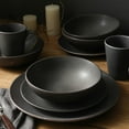 thumbnail image 4 of Stone + Lain Grao Stoneware Collection Dinnerware Set, 32-Piece Service for 8, Grey, 4 of 7