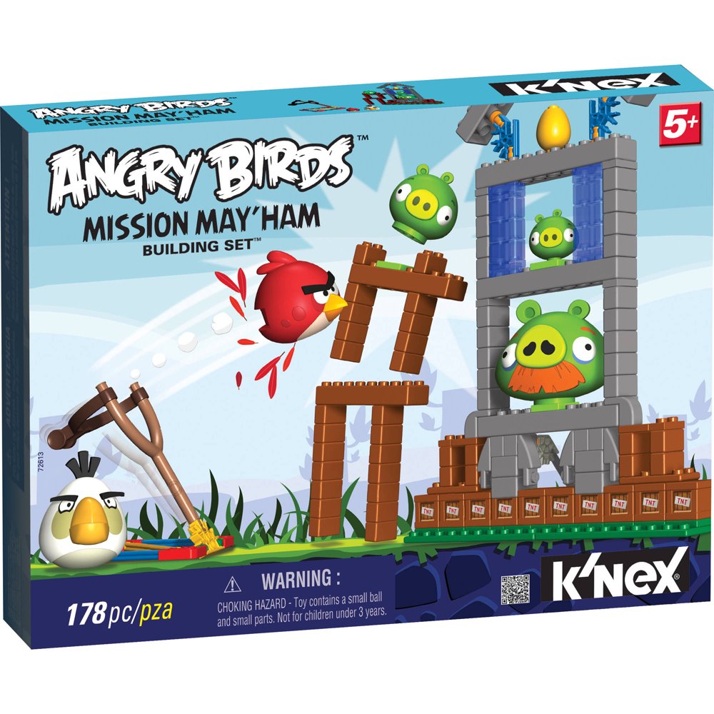 K'NEX Angry Birds Building Set Mission May'ham