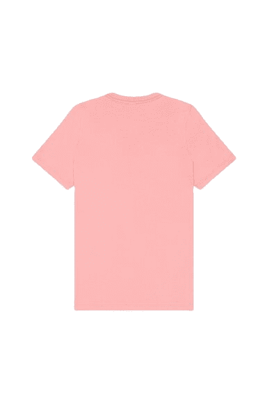BELLA+CANVAS Ladies Crew Neck Personalized T-Shirt, Create your own Designs, Pink, Large