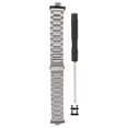 thumbnail image 3 of Watch Strap, Rust Proof Smart Watch Band Safe Well Polished Stainless Steel Anti Loosen  For  Watch FIT Silver,Black, 3 of 8