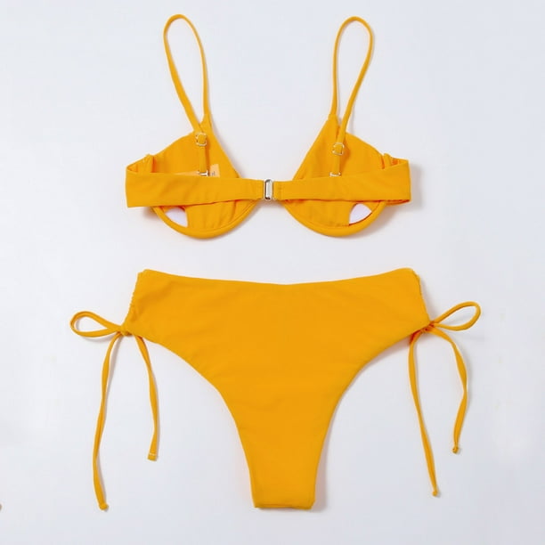 New Sexy Women Push-up Bikini Set Bandage Swimsuit Swimwear Beachwear Suit