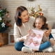 thumbnail image 5 of Juego de 4 adornos navideños de bolas | Formas variadas con diseños navideños chapados y pintados a mano | Decoración de plástico resistente para coronas de árbol o el hogar, 5 of 5