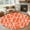 Orange, variant on Rectangle Area Rugs 2 x 3 Ft, Nave Blue Geometric Non-Slip Residential Carpet, Abstract Stripes Modern Minimalist Indoor Crawling Mats Runner Rugs for Living Room/Dining Room/Bedroom