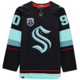 thumbnail image 3 of Marcus Johansson Deep Sea Blue Seattle Kraken Autographed adidas Authentic Jersey with Inaugural Season Jersey Patch, 3 of 4