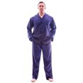 thumbnail image 1 of Up2date Fashion's Men's Striped Satin Pajamas, 1 of 3