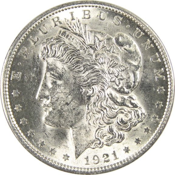 1921 Morgan Dollar CH AU Choice About Uncirculated Silver $1 Coin