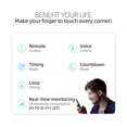 thumbnail image 2 of Tuya Wifi Smart Circuit Breaker Wireless Remote Control Din Rail Switch Mobilephone APP Remotes Visualising Smart Home Equipment Timing Countdown Loop Timing Modes Alexa Compatible 25A, 2 of 7