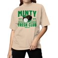 thumbnail image 2 of Officially Licensed Junior Mints Minty Fresh Club Women's T-shirt, 2 of 3