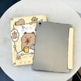 thumbnail image 2 of Tuohive Cartoon Capybara iPad Case for iPad Gen 9th/8th/7th(2021/2020/2019),10.2 inch iPad 9/8/7 Case Auto Wake Sleep Case With Pencil Holder, 2 of 9