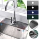 thumbnail image 1 of Fiudx Almohadilla de Drenaje para Grifo, Material Absorbente de Agua de Silicona, Función Antigoteo, Fácil de Limpiar, Diseño Reutilizable, Accesorio para Fregadero de Cocina y Baño, Tamaño 37 X 14 X, 1 of 5