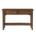thumbnail image 2 of Steve Silver Ora Warm Walnut Brown Wood Serving Table, 2 of 4