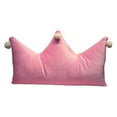 thumbnail image 3 of Camas de corona decorativas Cojines Dormitorio Respaldo lavable Almohada de oficina en casa Rosa profundo Zulema cojines decorativos, 3 of 8