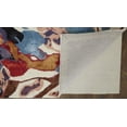 thumbnail image 3 of HomeRoots 513368 9 x 12 ft. Red Blue & Purple Floral Hand Tufted Handmade Rectangle Area Rug, 3 of 5