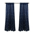 thumbnail image 4 of Lush Decor Star Blackout Window Curtain Panel Pair, 84-inches in L, 4 of 6