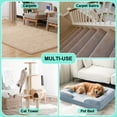 thumbnail image 6 of Carpet Rake for Pet Hair Removal - 60" Adjustable Long Handle Carpet Rake, 3 in 1 Reusable Pet Hair Removal Tool Kit, Cat Dog Fur Rakes Scraper Carpet Broom for Carpets, Rugs, Mats, 6 of 9
