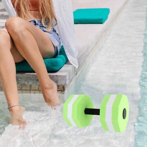 Mancuerna Acuática DYNWAVEMX Ejercicio acuático Fitness Ligero Verde