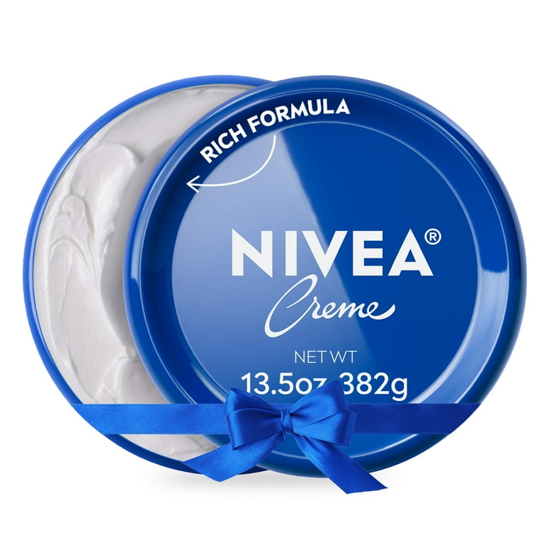 3 pack) NIVEA Creme Body, Face and Hand Moisturizing Cream