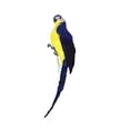 thumbnail image 2 of Faux Parrot Ornament, Hanging Artificial Bird for Garden Tree, Farmhouse Style Yard Decoration Craft for Outdoor Spaces 10 Inch Hot Pink, 2 of 2