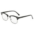 thumbnail image 2 of Classic Half Frame Clear Lens Glasses Non Prescription Eyeglasses for Men & for Women, 2 of 4
