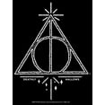 thumbnail image 2 of Men's Harry Potter Deathly Hallows Symbol Graphic Tee Black 3X Large, 2 of 5