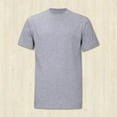 thumbnail image 3 of WTXUE T-Shirts Short Sleeve, Crew Neck Shirts Summer Solid T Shirt Tops Cotton Solid Casual Tops for Men Grey XL, 3 of 3