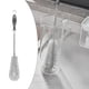 thumbnail image 4 of Cepillo flexible para limpiar botellas, cepillo para quitar el polvo, cepillo suave para limpiar copas de vino Gris largo, 4 of 9