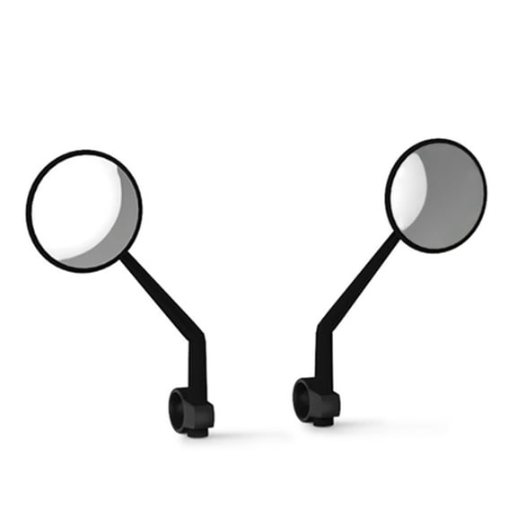Tomfoto 2 PCS Rearview Mirrors Rear View Glass Replacement for Mijia M365 Electric Scooter