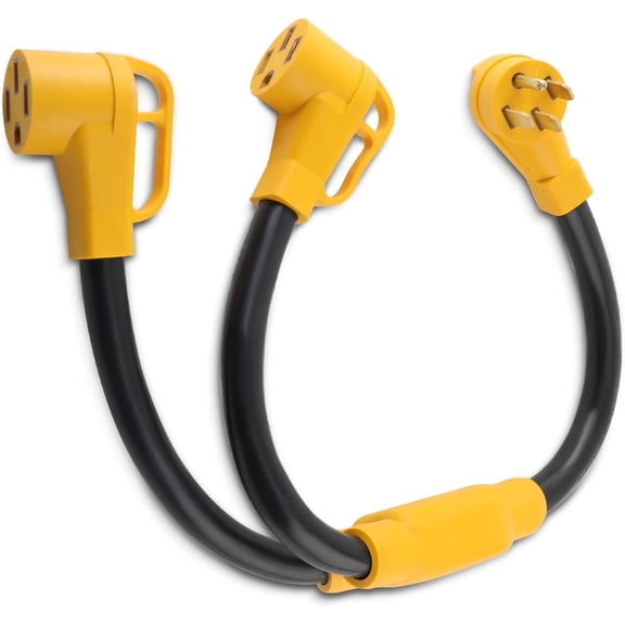 BALoFI 50A Y Splitter 3Ft NEMA 14-50P to 2X14-50R for RV EV Charger
