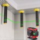 thumbnail image 3 of 4 Piezas Artefacto de Nivelación Techo Nivelación Regla de Doble Cara Regla de Igual Gradiente Pared Colocar Baldosas Herramienta, 3 of 8