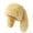 Orange, variant on Women’s Thick Trapper Hat Long Fluff Drop Ear Full Neck Wrap Full Ear Coverage for Camp Stays Black