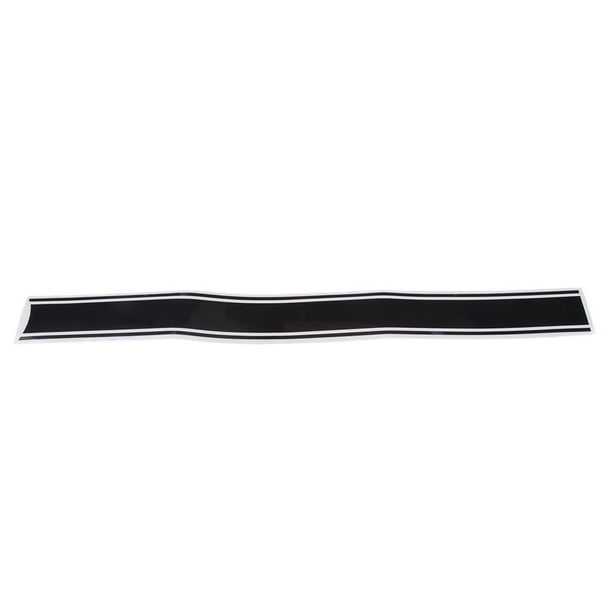 Calcomanía protectora autoadhesiva para tanque de combustible de motocicleta Negro