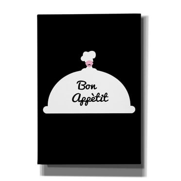 Epic Graffiti 'Bon Appetit' by Cesare Bellassai, Canvas Wall Art, 18"x26"