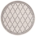 thumbnail image 3 of Safavieh Amherst Wesley Geometric Area Rug, Ivory/Gray, 7' x 7' Round, 3 of 12