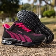thumbnail image 5 of Women's Sneakers Breathable Mesh Running Shoes Fashion Lace Up Casual Sneakers Lightweight Comfortable Walking Athletic Shoes, 5 of 5