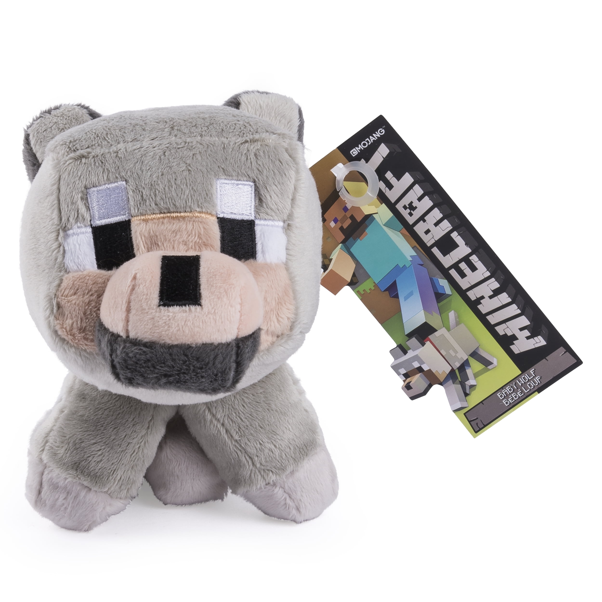 Minecraft Happy Explorer Untamed Wolf Plush Jinx With Tags for sale online 
